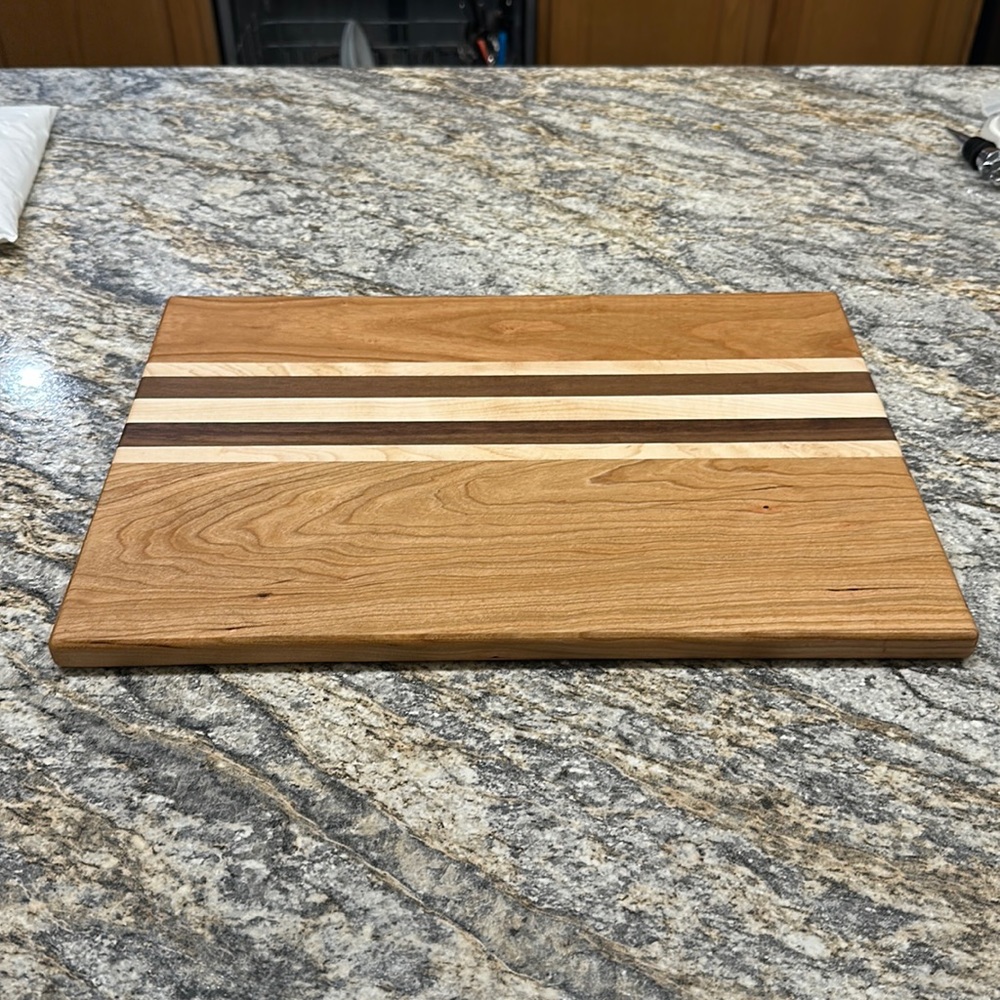 Handcrafted cutting board
